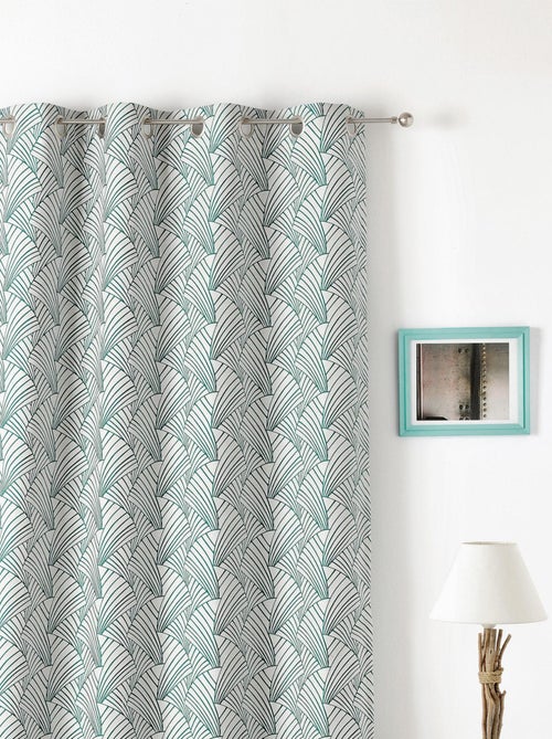 Cortina de mobiliario estampada arte decoración - Kiabi