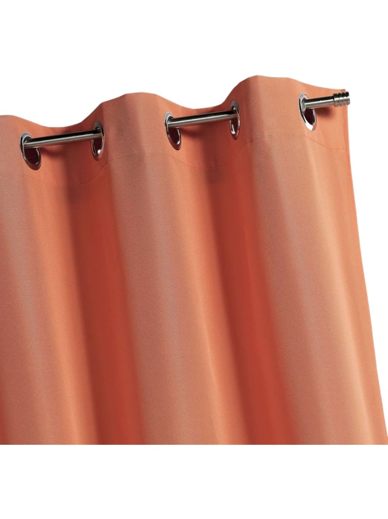 Cortina de mobiliario Lisa Outdoor Naranja - Kiabi