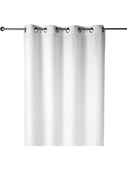 Cortina de mobiliario shantung bordada - Kiabi