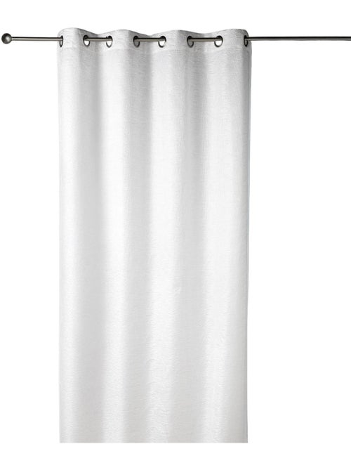 Cortina de mobiliario shantung bordada - Kiabi