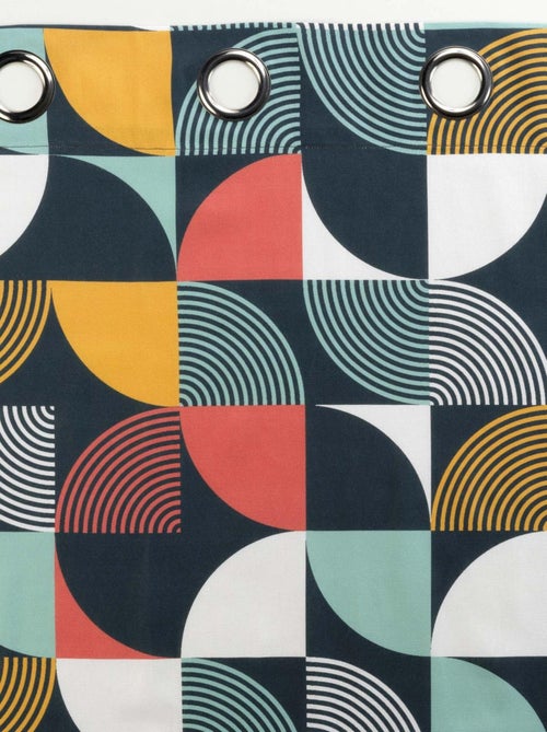 Cortina de moda geométrica - Kiabi