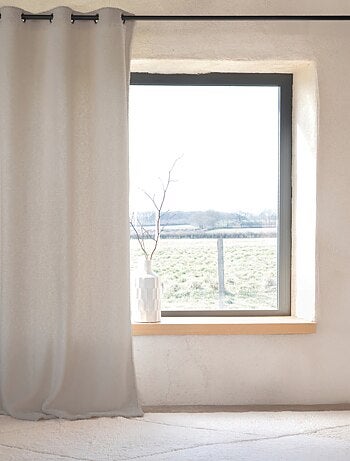 Cortina de montaña efecto piel de oveja