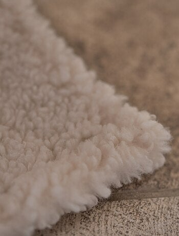 Cortina de montaña efecto piel de oveja