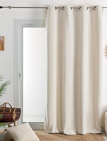 Cortina de montaña efecto piel de oveja