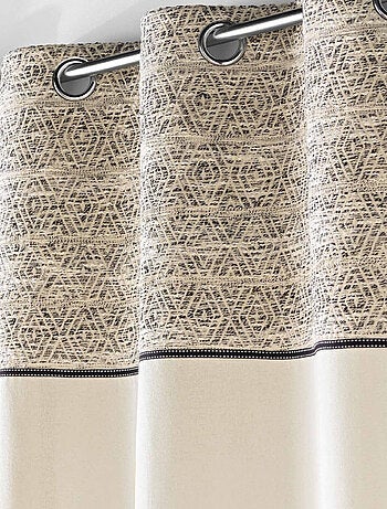 Cortina de ojales de jacquard Camalia Top