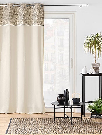 Cortina de ojales de jacquard Camalia Top