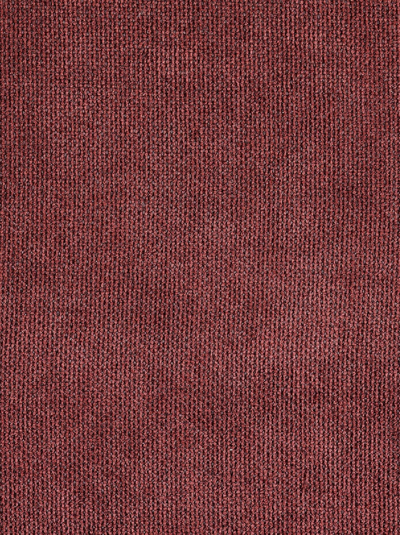 Cortina de Ojales Lisa con Efecto Jaspeado Rojo oscuro - Kiabi