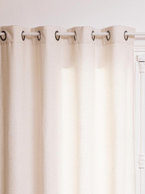 Cortina de ollaos semitraslúcida - Kiabi