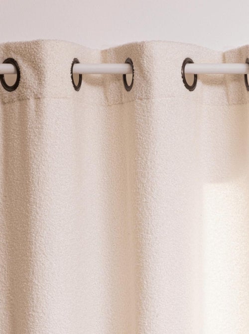 Cortina de ollaos semitraslúcida - Kiabi