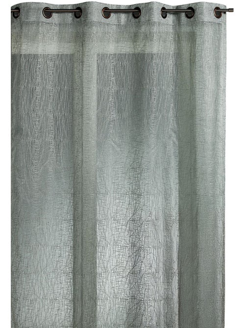 Cortina de organza bordada, lista para colocar - Kiabi Cortina de organza bordada, lista para colocar - Kiabi