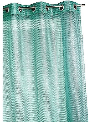 Cortina de organza con efecto de malla
