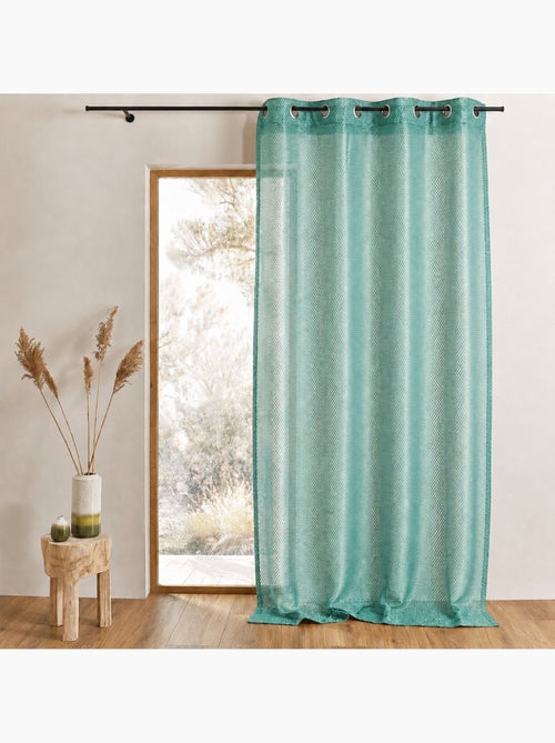 Cortina de organza con efecto de malla - Kiabi Cortina de organza con efecto de malla - Kiabi
