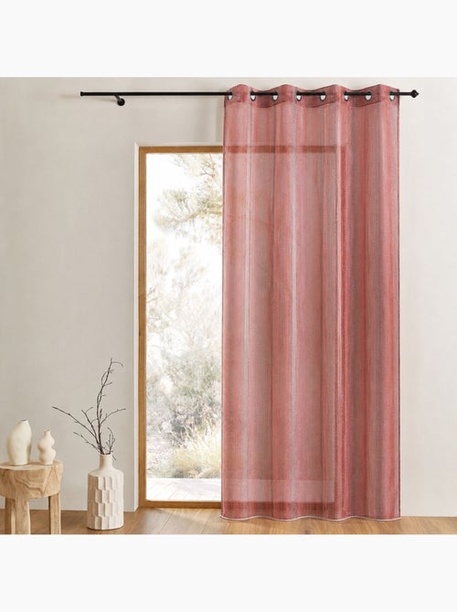 Cortina de organza con gotitas metálicas - Kiabi Cortina de organza con gotitas metálicas - Kiabi