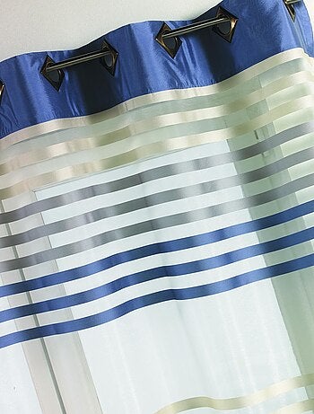 Cortina de Organza Rayada