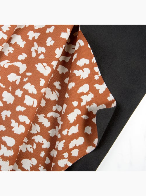 Cortina de oscurecimiento térmica y acústica con revestimiento de vellón jacquard - Kiabi