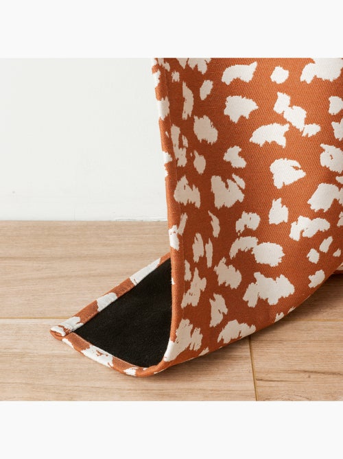 Cortina de oscurecimiento térmica y acústica con revestimiento de vellón jacquard - Kiabi