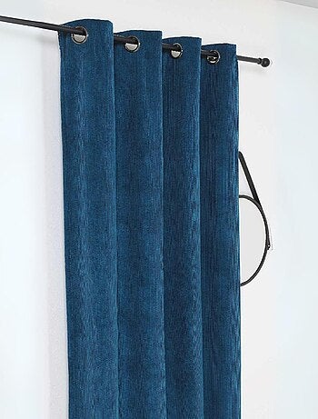 Cortina de pana oscurecedora y aislante