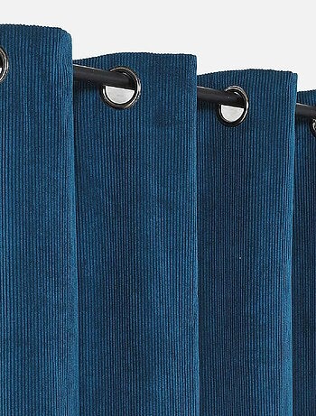 Cortina de pana oscurecedora y aislante