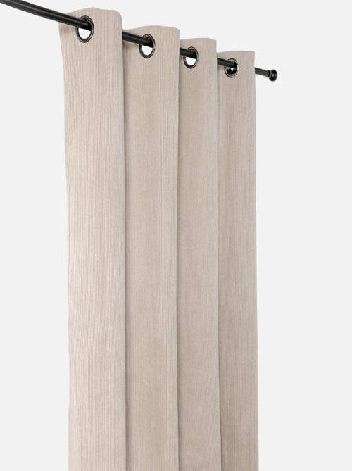 Cortina de pana oscurecedora y aislante - Kiabi