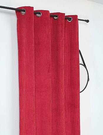 Cortina de pana oscurecedora y aislante