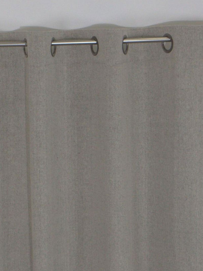 Cortina de pantalla con revestimientos visibles Gris claro - Kiabi