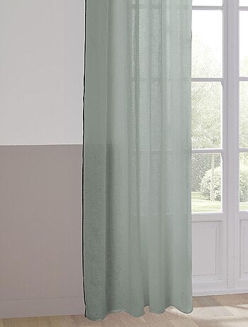 Cortina de pantalla en lino 100%