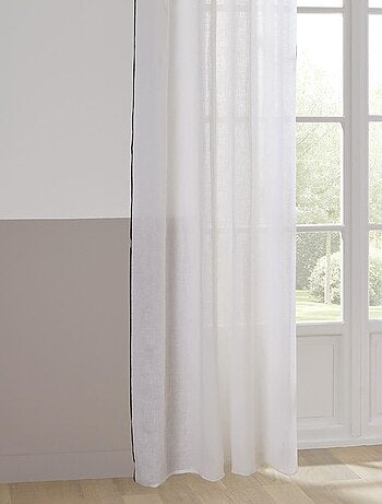 Cortina de pantalla en lino 100%