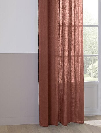 Cortina de pantalla en lino 100%