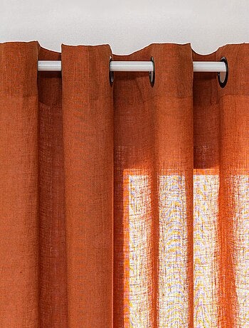 Cortina de pantalla en lino 100%