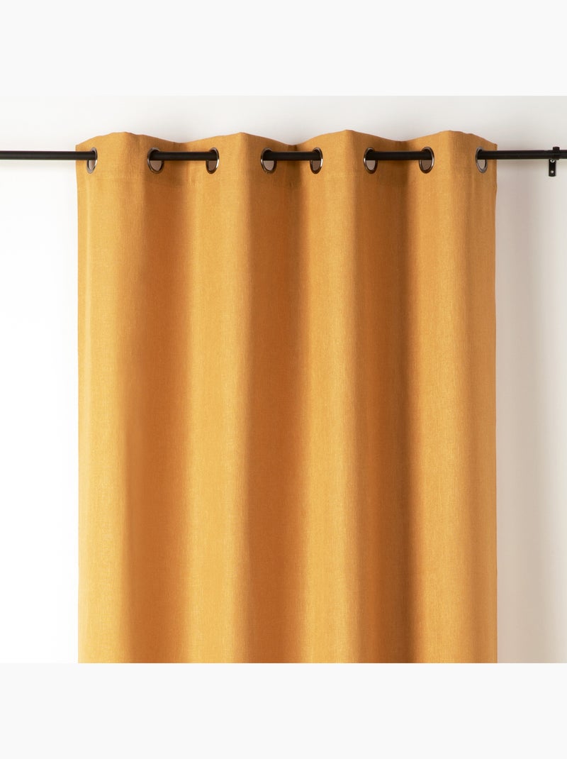 Cortina de pantalla flameada Amarillo - Kiabi