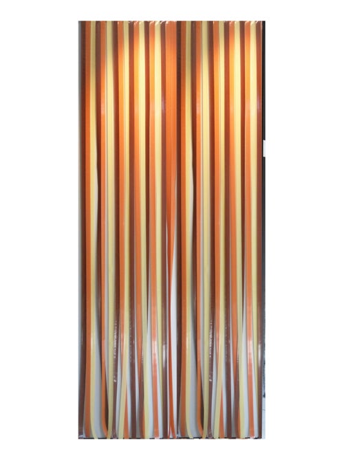 Cortina de puerta con tiras de colores - Kiabi