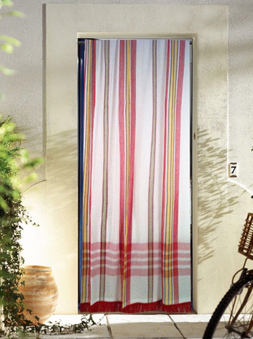Cortina de puerta “marsellesa” a rayas de antaño - Kiabi