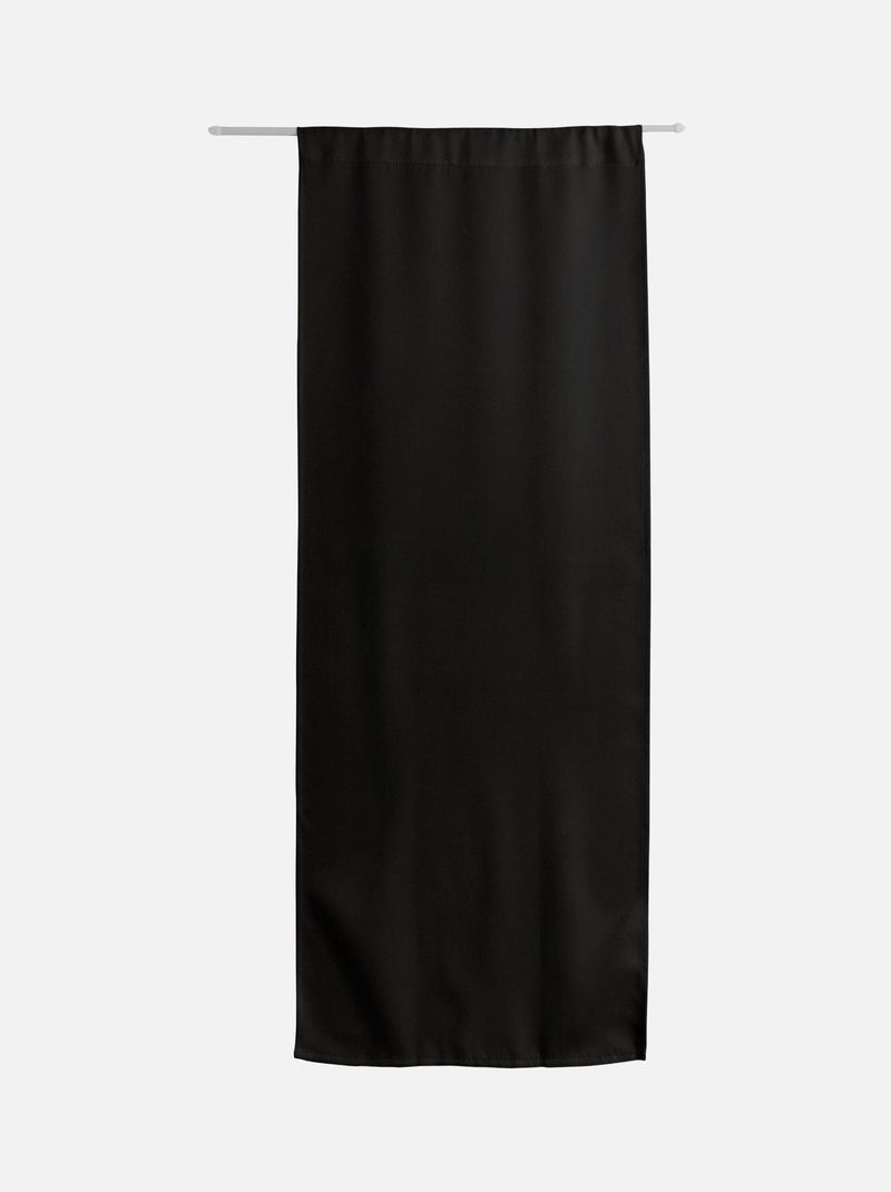 Cortina de puerta opaca Negro - Kiabi