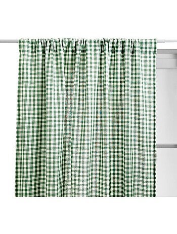 Cortina de ranuras 260x140cm guinga verde
