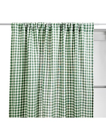 Cortina de ranuras 260x140cm guinga verde