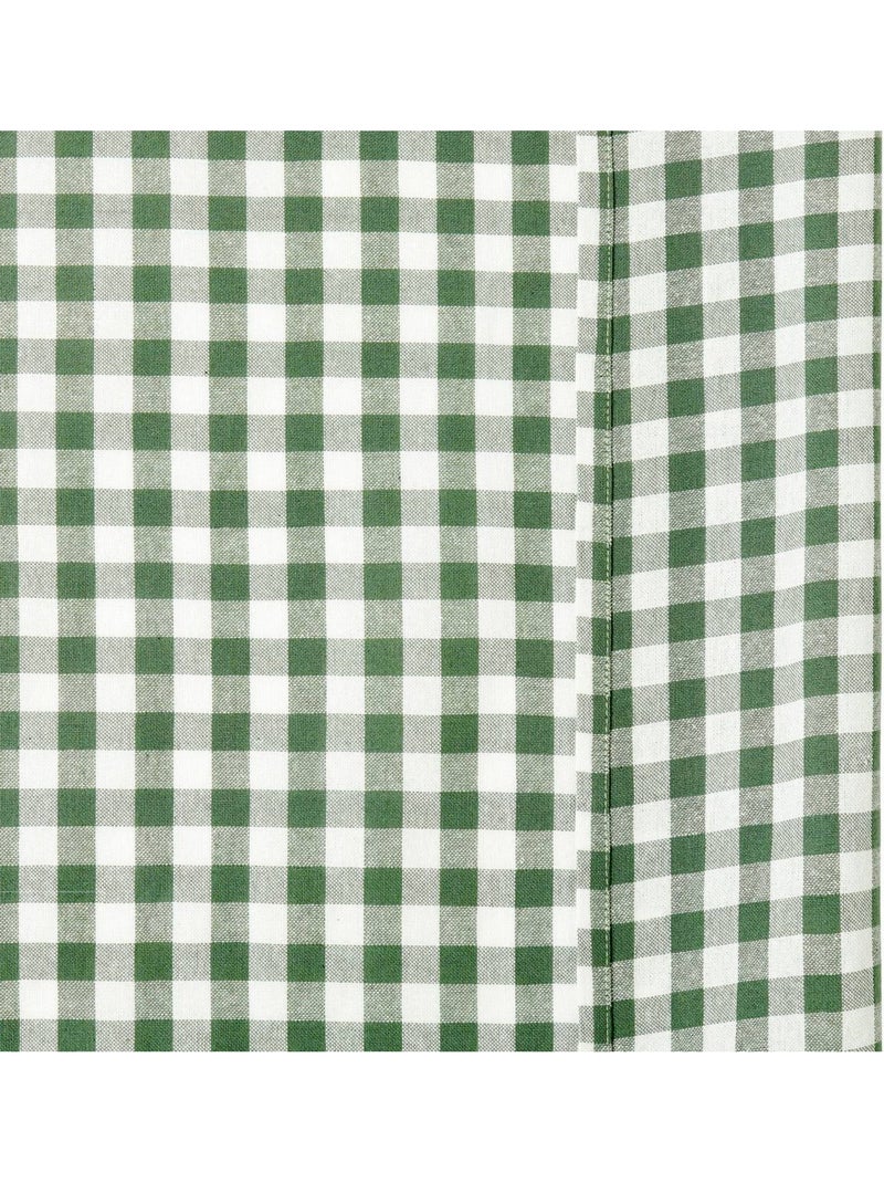 Cortina de ranuras 260x140cm guinga verde Verde - Kiabi