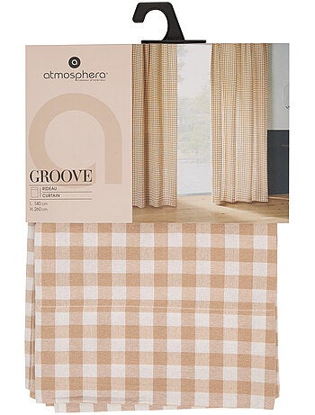 Cortina de ranuras 260x140cm guinga verde