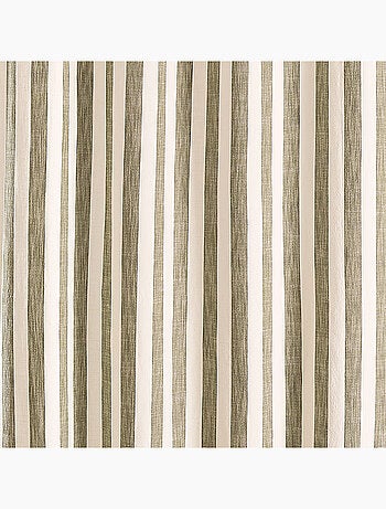 Cortina de rayas anchas 100% algodón LOURMARIN