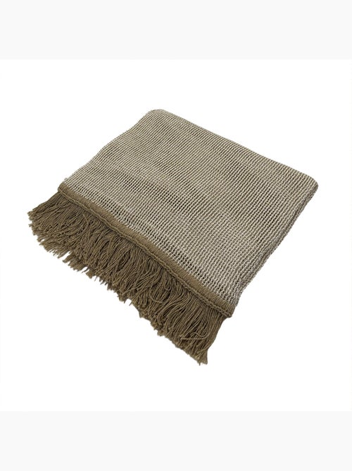 Cortina de rejilla con tejido de nido de abeja - Kiabi