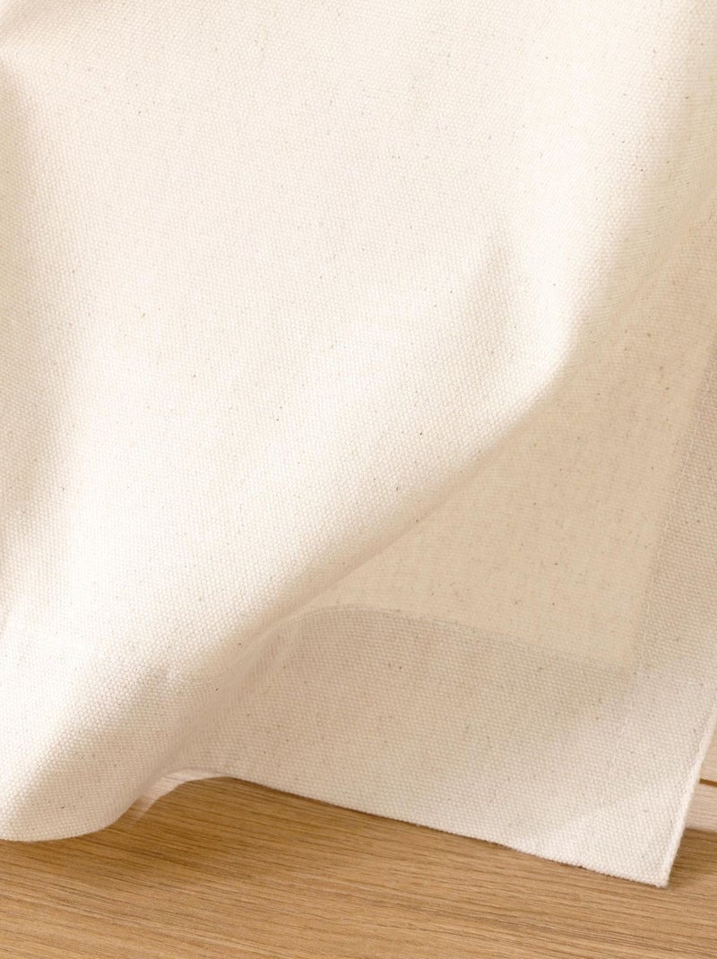 Cortina de screen en color crudo con detalles de mechones Crudo - Kiabi
