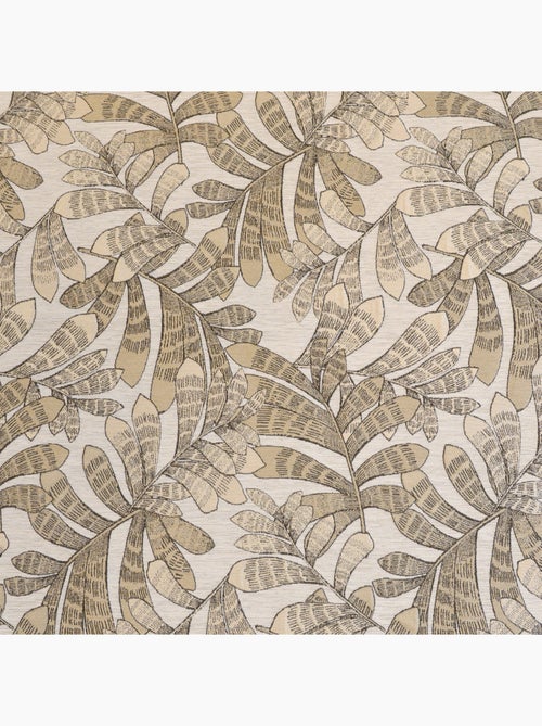 Cortina de screen jacquard con motivos vegetales - Kiabi