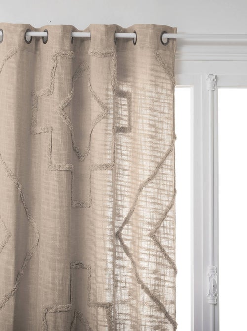 Cortina de tapicería de algodón acolchado - Kiabi