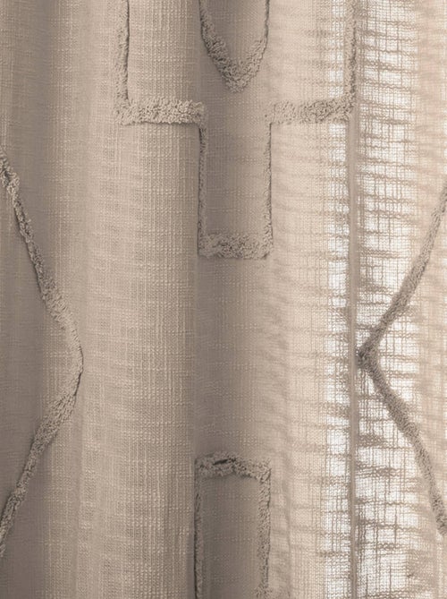 Cortina de tapicería de algodón acolchado - Kiabi