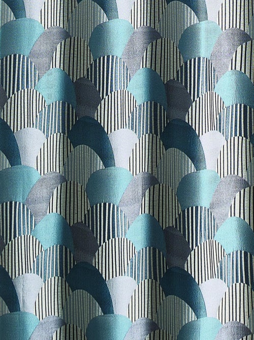 Cortina de tapicería de jacquard redondeado - Kiabi