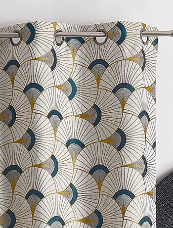 Cortina de tapicería jacquard