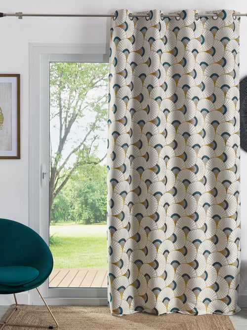 Cortina de tapicería jacquard - Kiabi