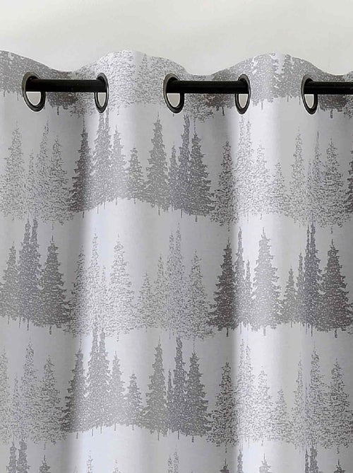 Cortina de tapicería Paisaje nevado - Kiabi