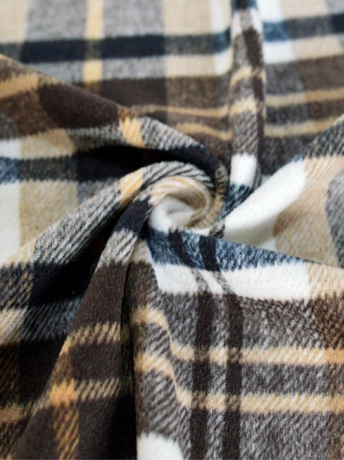 Cortina de tartán en mezcla de lana - Kiabi