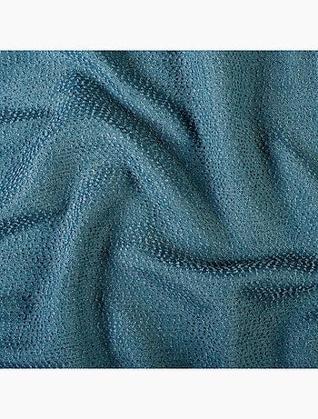 Cortina de tela metálica con textura