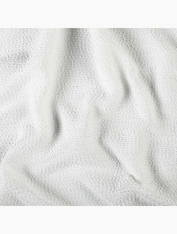 Cortina de tela metálica con textura